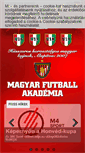 Mobile Screenshot of magyarfutballakademia.hu